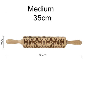 Christmas Themed Rolling Pin by Zen Solution