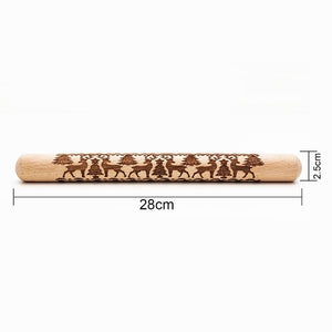 Christmas Themed Rolling Pin by Zen Solution