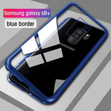 Load image into Gallery viewer, Magnetic Tempered Glass Case For Samsung